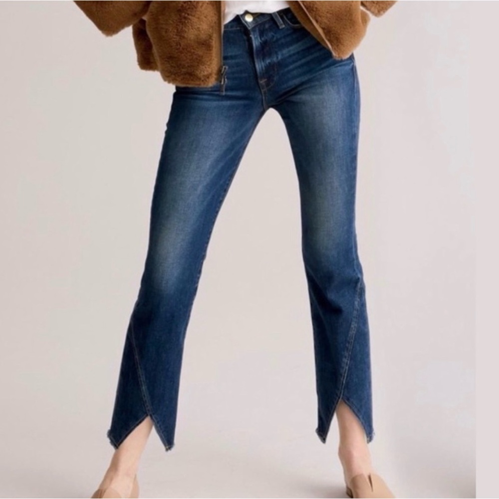 NWT Frame Le High Straight Jean in Kingsway size 31